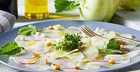 Kohlrabi Carpaccio
